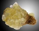 Yellow Cubic Fluorite - Cave-in-Rock, Illinois #32195-2